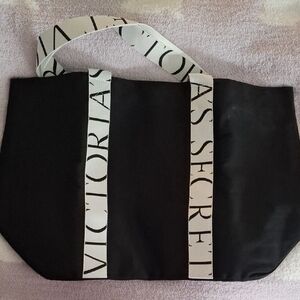 NWT Victoria's Secret Black And White Tote Animal Print Leopard